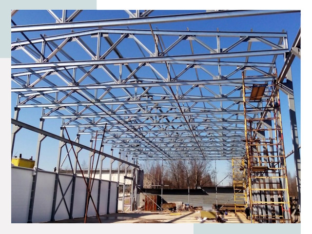 Строительство цехов в Нижнеудинск от 610 руб. под ключ