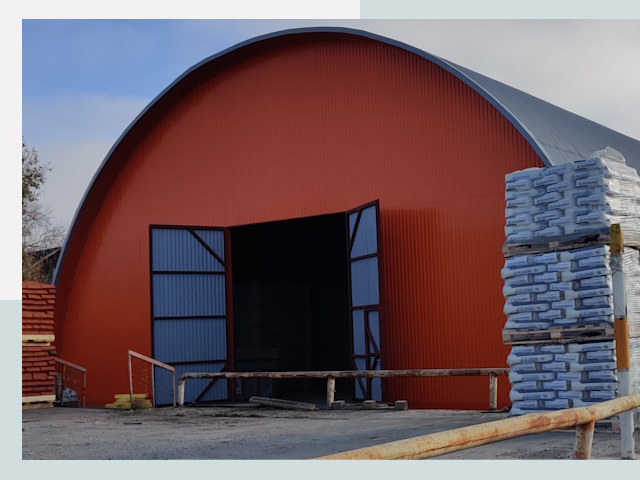 Полукруглые ангары по цене от 610 руб. в Нижнеудинск