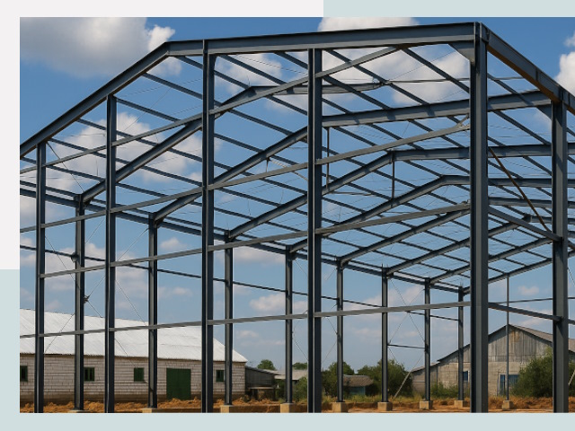 Быстровозводимые ангары от СтальСтрой-Нжк по цене 610 руб.
