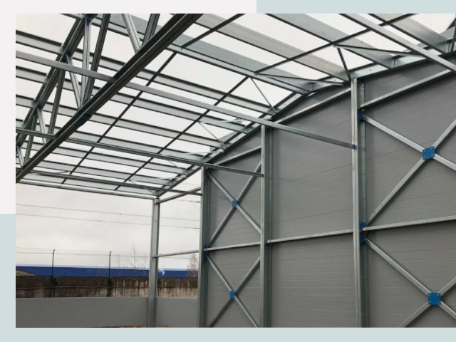 Каркасные ангары от СтальСтрой-Нжк по цене от 610 руб.