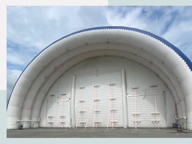 Пневмокаркасные ангары от СтальСтрой-Нжк по цене от 610 руб.