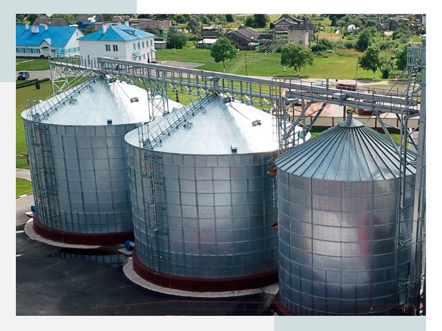 Металлические силосы в Нижнеудинске