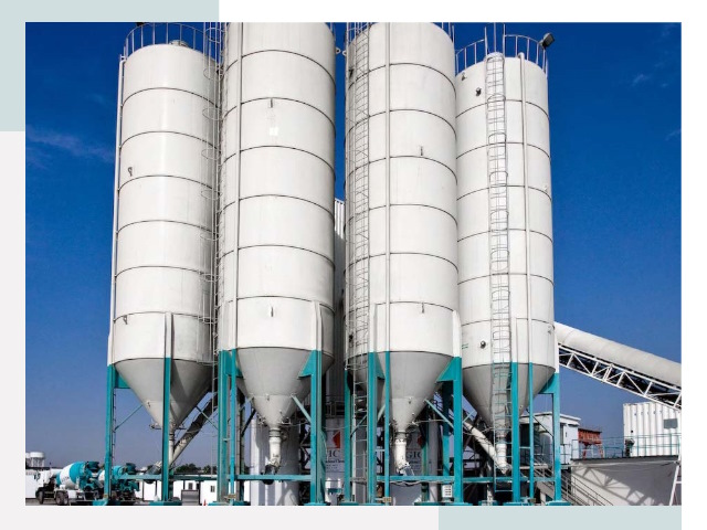 Строительство цементных силосов в Нижнеудинске