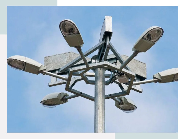 Монтаж осветительных мачт в Нижнеудинске