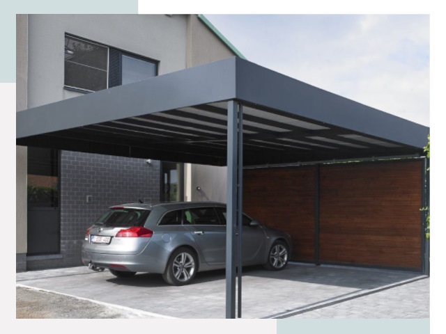 Металлические навесы в Нижнеудинске