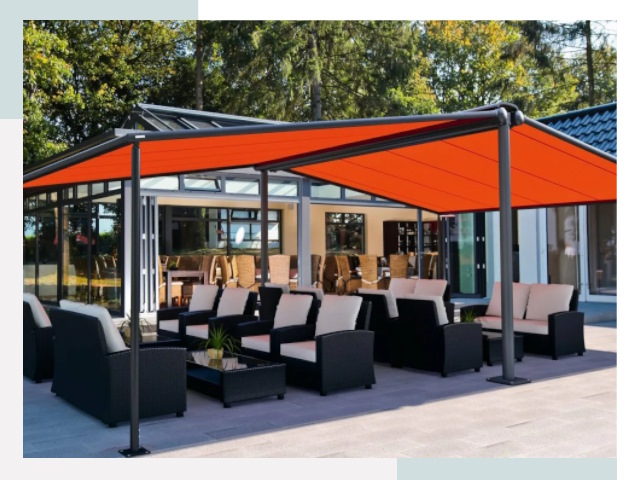 Навесы для кафе и ресторанов в Нижнеудинске