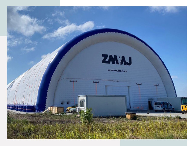 Брендирование ангаров в Нижнеудинске