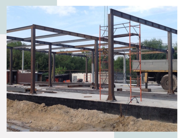 Фундамент для ангаров в Нижнеудинске