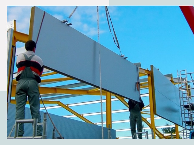 Монтаж сэндвич-панелей в Нижнеудинске от 610 руб.