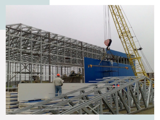 Монтаж ангаров в Нижнеудинске