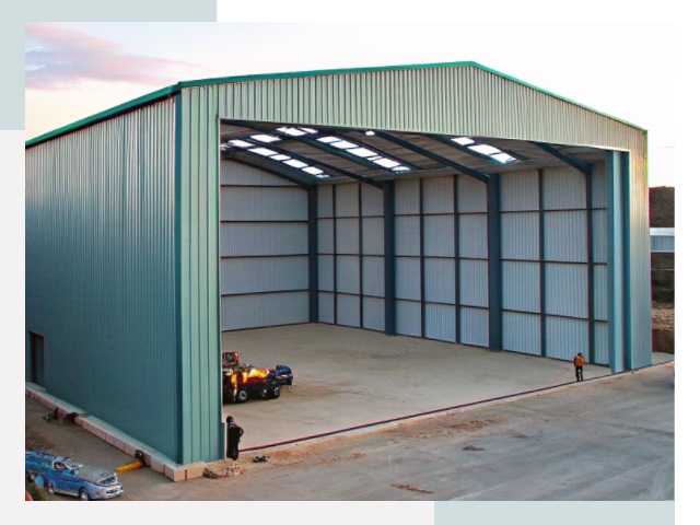 Строительство ангаров в Нижнеудинске